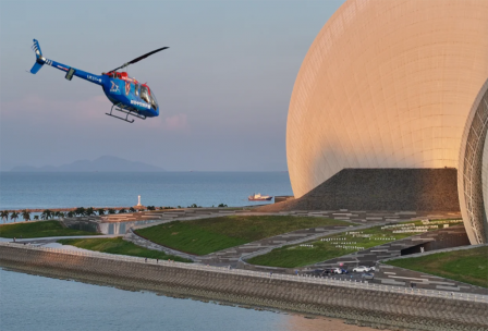 空中看珠海，帶你在直升機上感受珠海景色